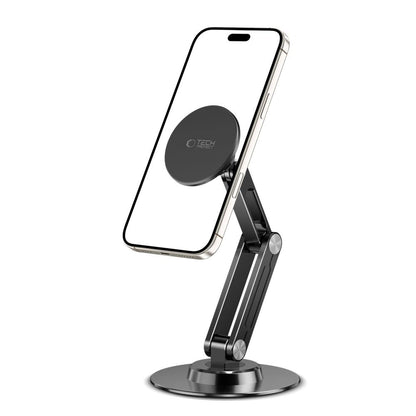 Tech-Protect DPT100 Magnetic MagSafe Desk Phone Holder - Black_1