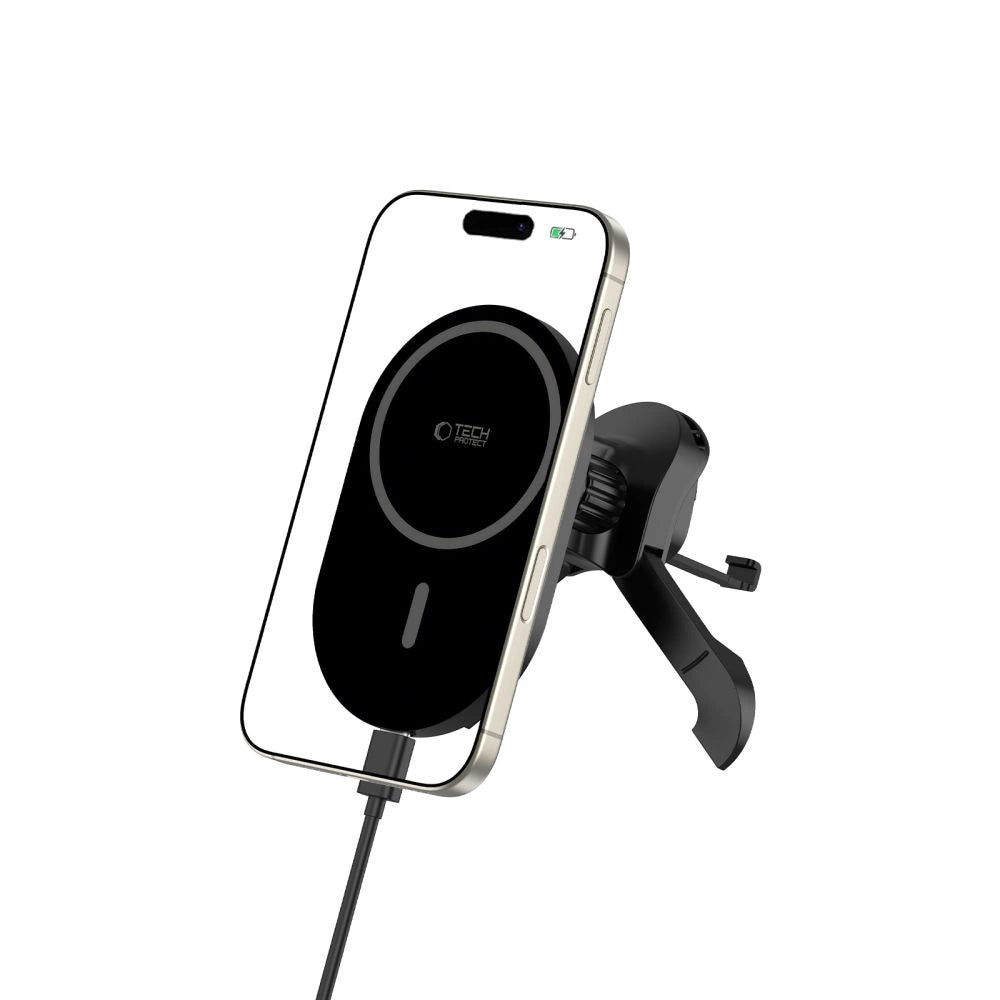 Tech-Protect MM15W-V6 Magnetic MagSafe Car Air Vent Holder - Black_1