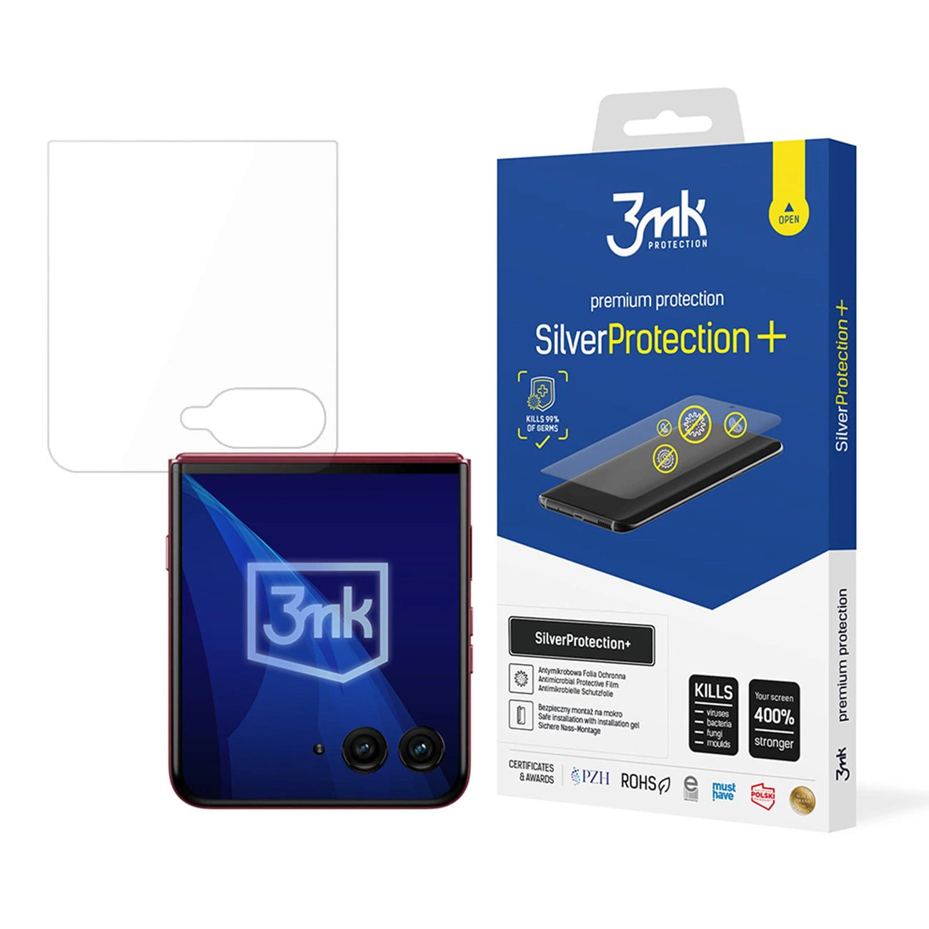 Protective film 3mk SilverProtection+ for Motorola Razr 60 Ultra_0