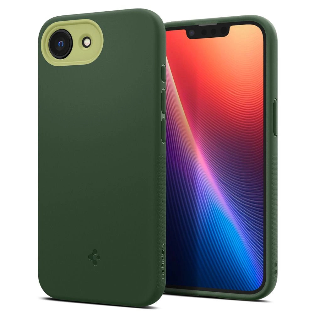 Spigen Nano Pop MagSafe iPhone 16e Case - Matte Green_0