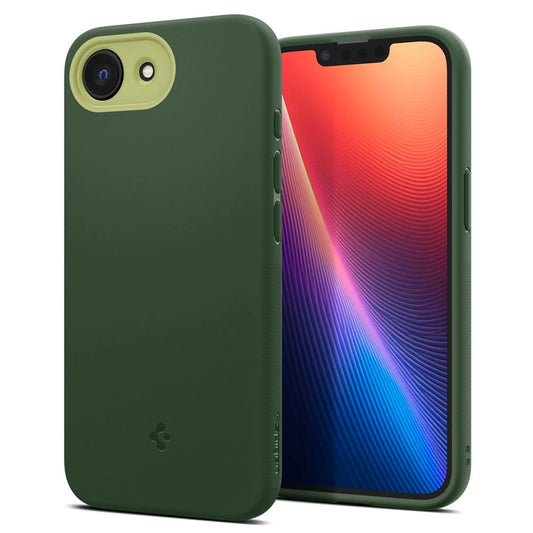 Spigen Nano Pop MagSafe iPhone 16e Case - Matte Green_0