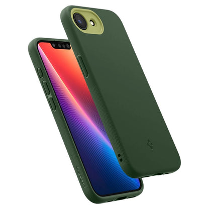 Spigen Nano Pop MagSafe iPhone 16e Case - Matte Green_7