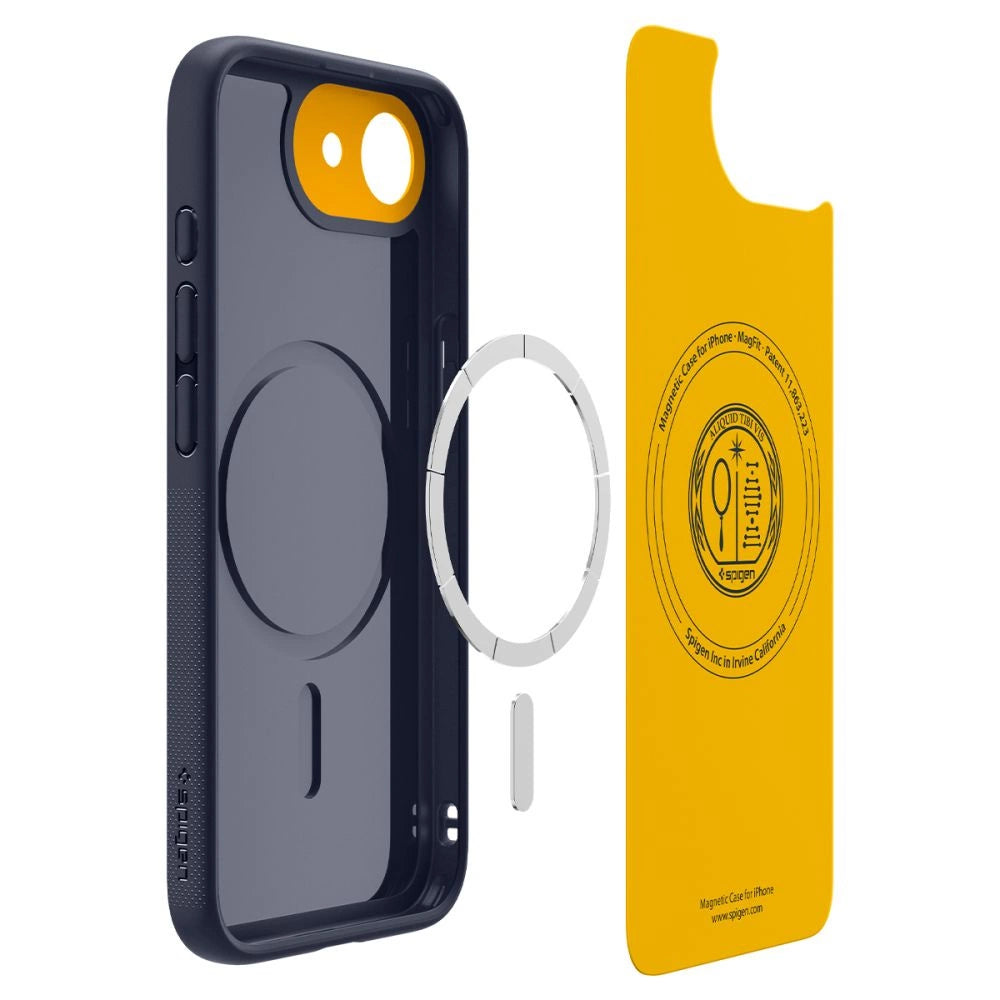 Spigen Nano Pop MagSafe iPhone 16e Case - Navy Blue_5