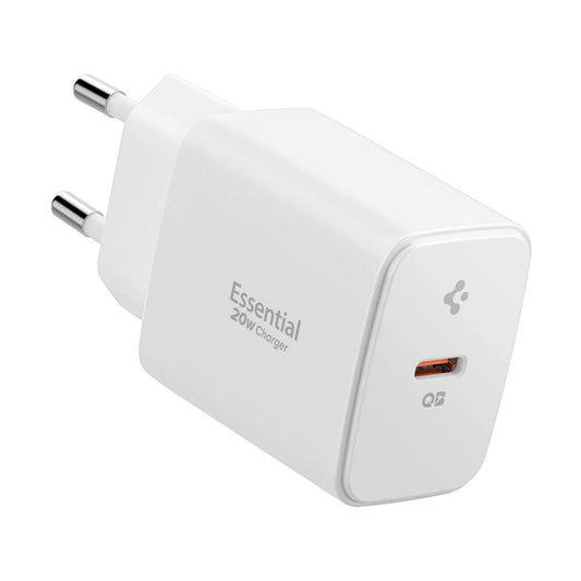 Spigen Essential EE201EU USB-C 20W Wall Charger - White_0