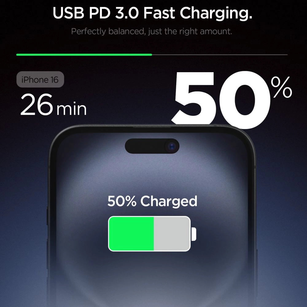 Spigen Essential EE201EU USB-C 20W Wall Charger - White_1