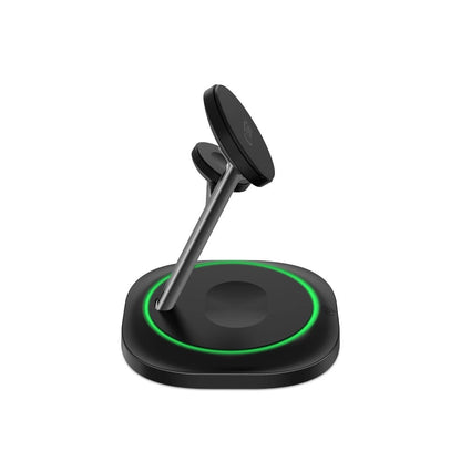 Tech-Protect QI15W-A46 3in1 Magnetic MagSafe Inductive Charger - Black_4