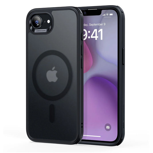 ESR Classic Hybrid Halolock MagSafe case for iPhone 16e - black_0