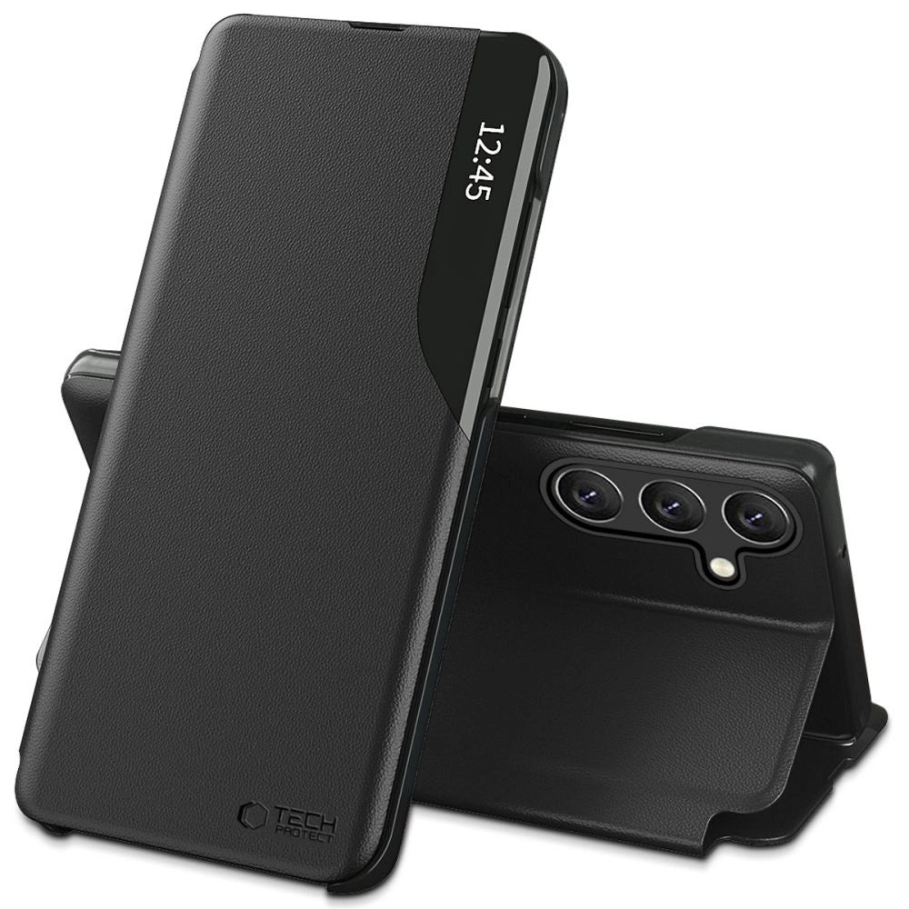 Tech-Protect Smart View Case for Samsung Galaxy A36 5G - Black_0