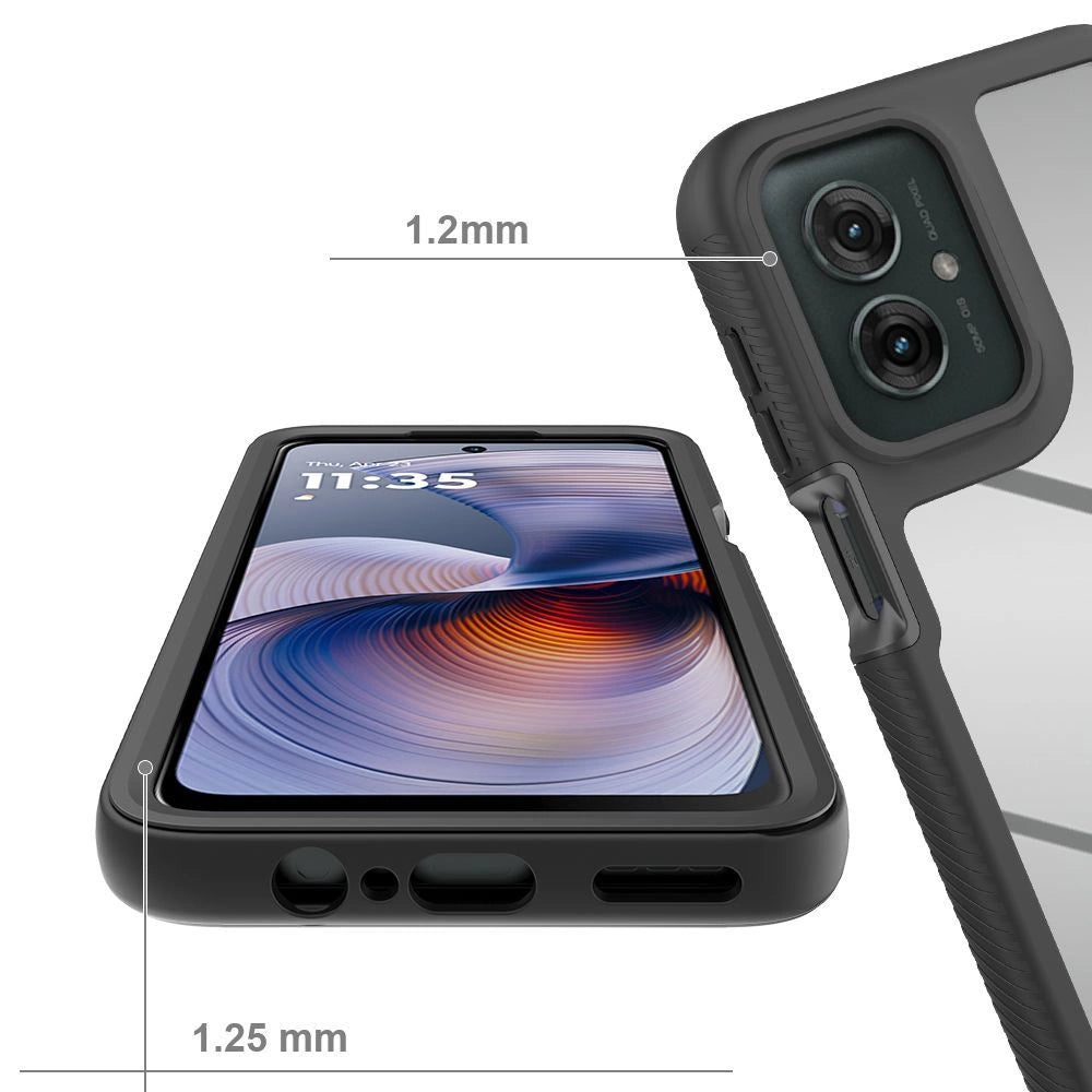 Tech-Protect Defense Case for Motorola Moto G15 / G15 Power / G05 / E15 - Black_2