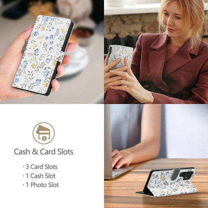 Tech-Protect Wallet Case for Samsung Galaxy A56 5G - White Daisies_3