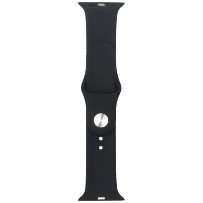 Audi Geometric Pattern Silicone Watch Strap for Apple Watch 44 / 45 / 46 / 49 mm - black_1