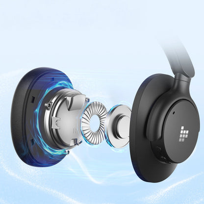 Tronsmart SOUNFII Q20S Hybrid ANC Wireless Headphones with Active Noise Cancelling - Black_9