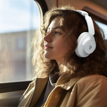 Tronsmart SOUNFII Q20S Hybrid ANC Wireless Headphones with Active Noise Cancelling - White_16