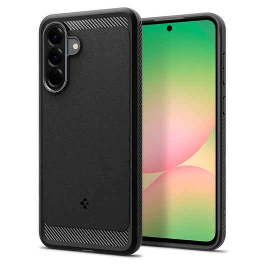 Spigen Rugged Armor Case for Samsung Galaxy A56 5G - Black_0