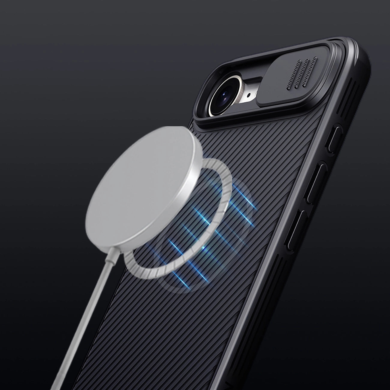 Nillkin CamShield Pro Magnetic Case for iPhone 16e - Black_13