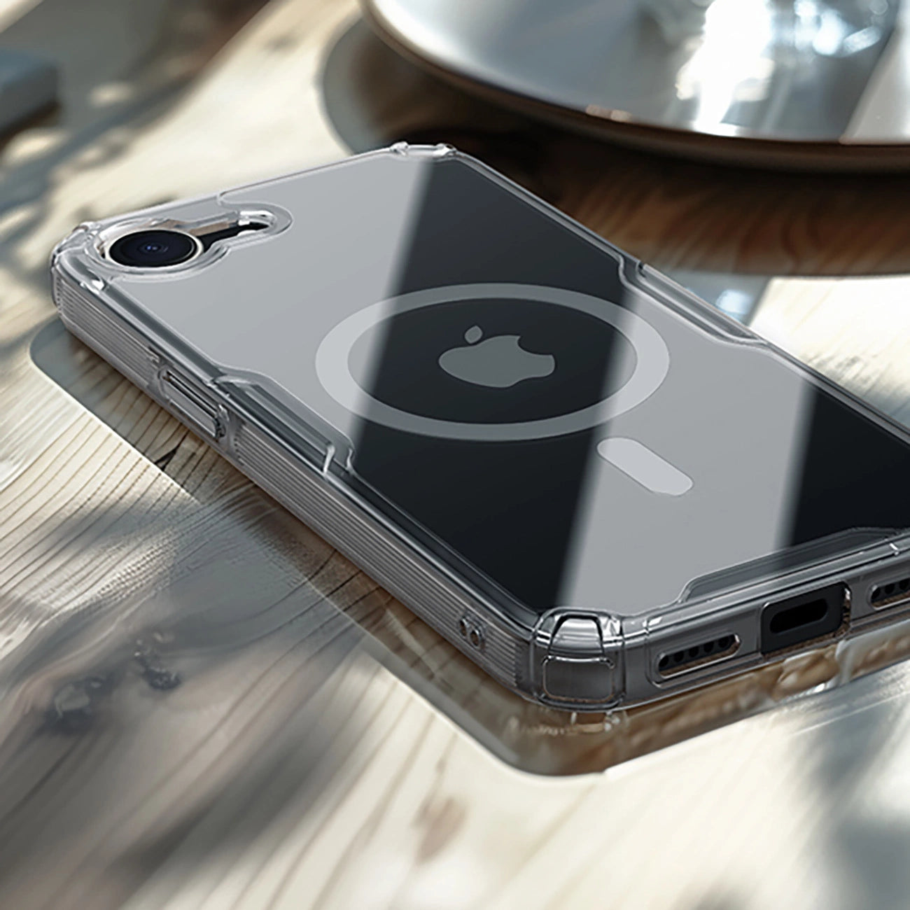 Nillkin Nature Pro Magnetic iPhone 16e Case - Clear_13