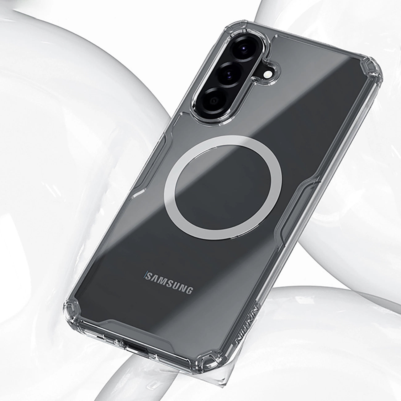 Nillkin Nature Pro Magnetic Case for Samsung Galaxy A56 5G - Transparent_9