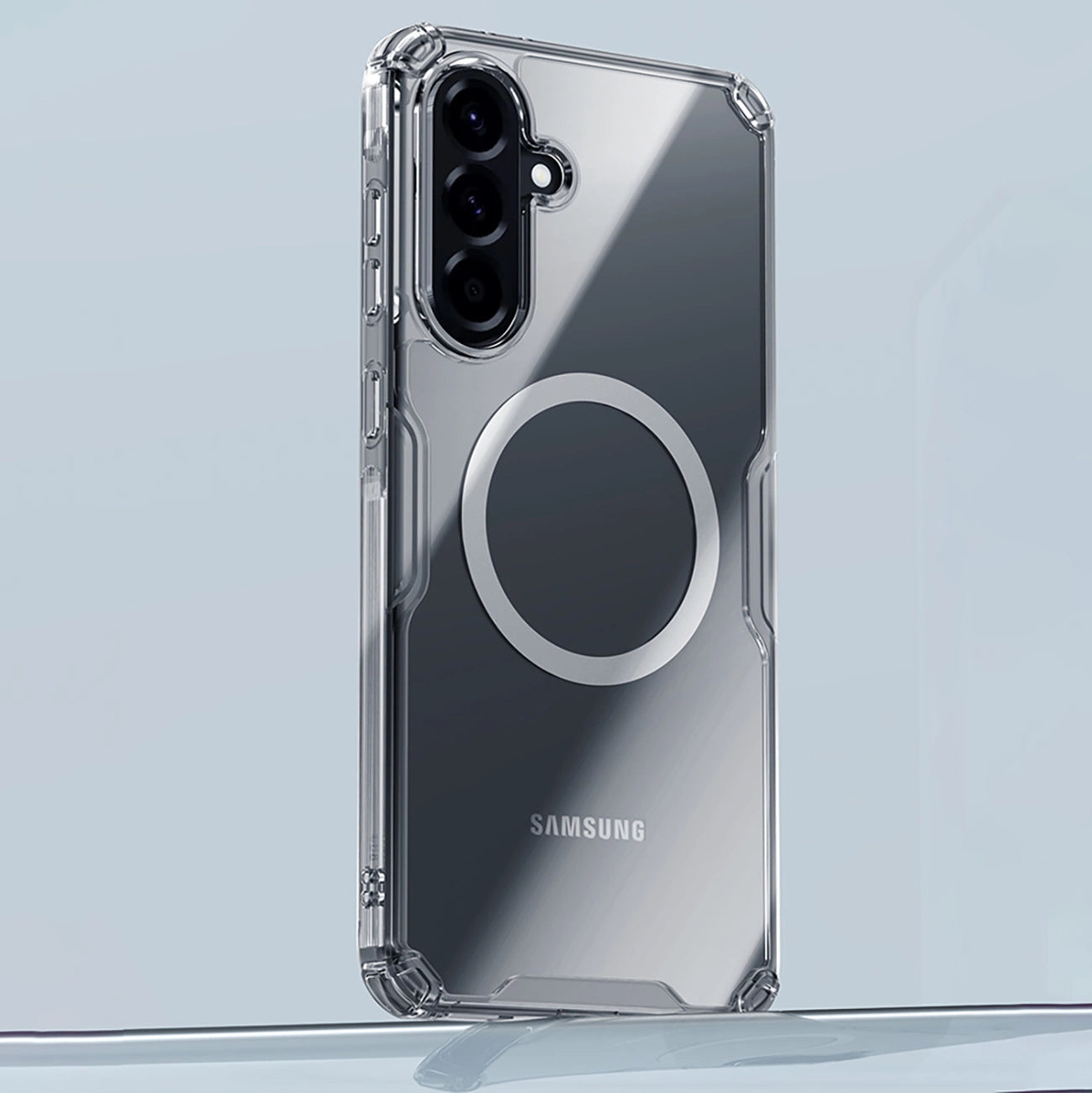 Nillkin Nature Pro Magnetic Case for Samsung Galaxy A56 5G - Transparent_5