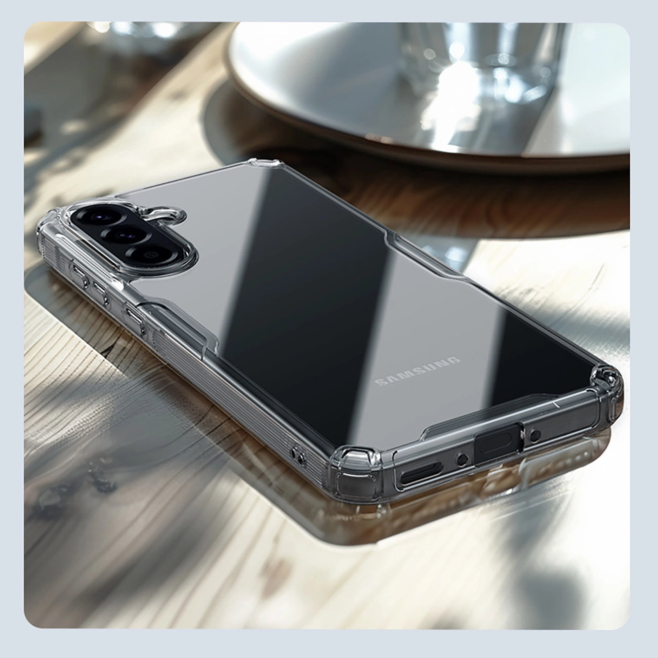 Nillkin Nature Pro Case for Samsung Galaxy A56 5G - Transparent_5