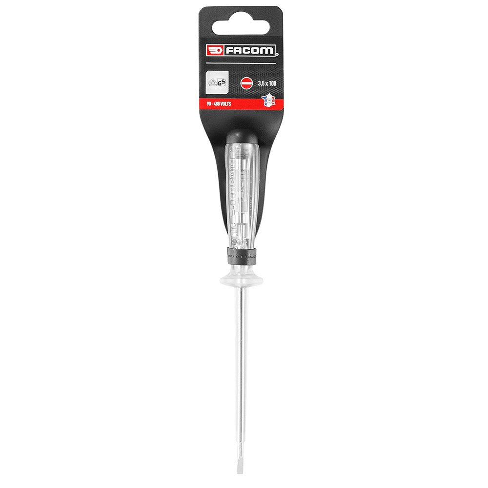 Chave de fendas testadora busca-pÃ³los para 90 - 480 v, 3,5 x 100 mm_0