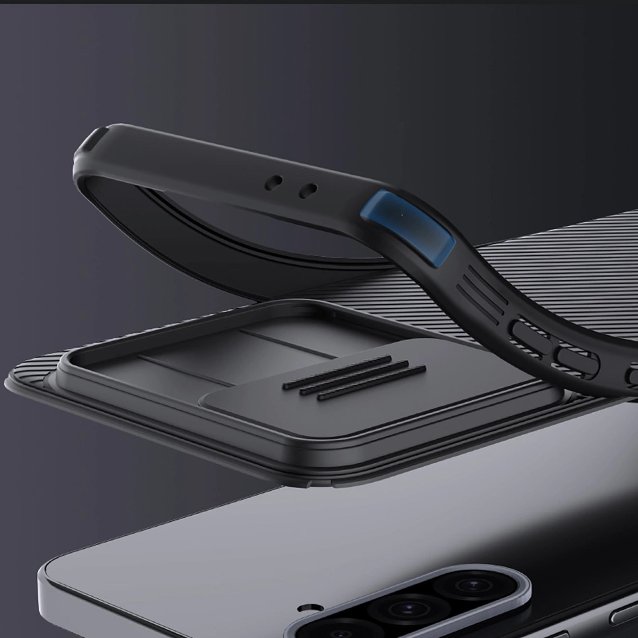 Nillkin CamShield Pro Magnetic Case for Samsung Galaxy A36 5G - Black_9