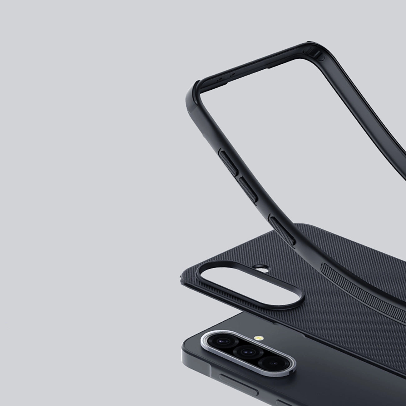 Nillkin Super Frosted Shield Pro Magnetic Case for Samsung Galaxy A36 5G - Black_9