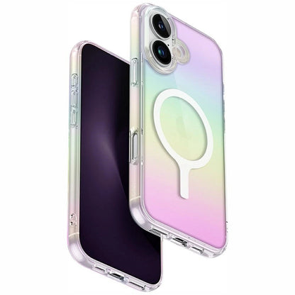 Uniq Iridescia Magclick Charging Case for iPhone 16 Plus - Multicolor_0