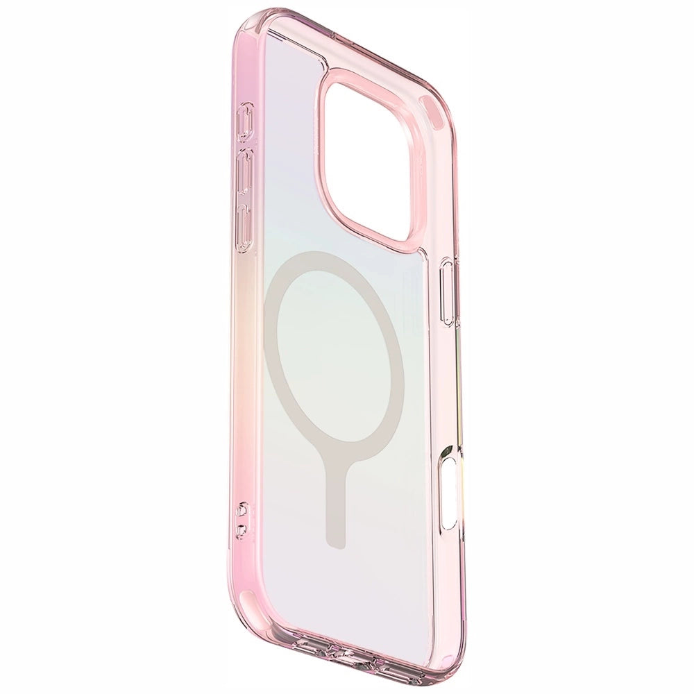 Uniq Iridescia Magclick Charging Case for iPhone 16 Pro - Pink_2