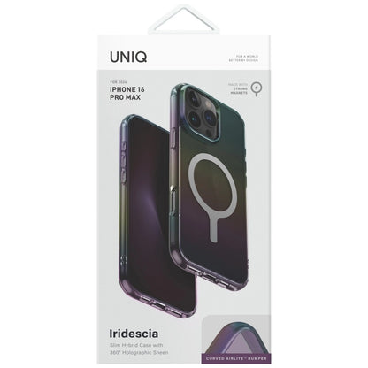 Uniq Iridescia Magclick Charging Case for iPhone 16 Pro Max - Black_3