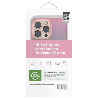 Uniq Iridescia Magclick Charging Case for iPhone 16 Pro Max - Pink_4