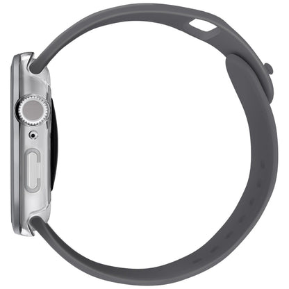 Uniq Voute Tempered Glass Case for Apple Watch 10 42 mm - Silver_2