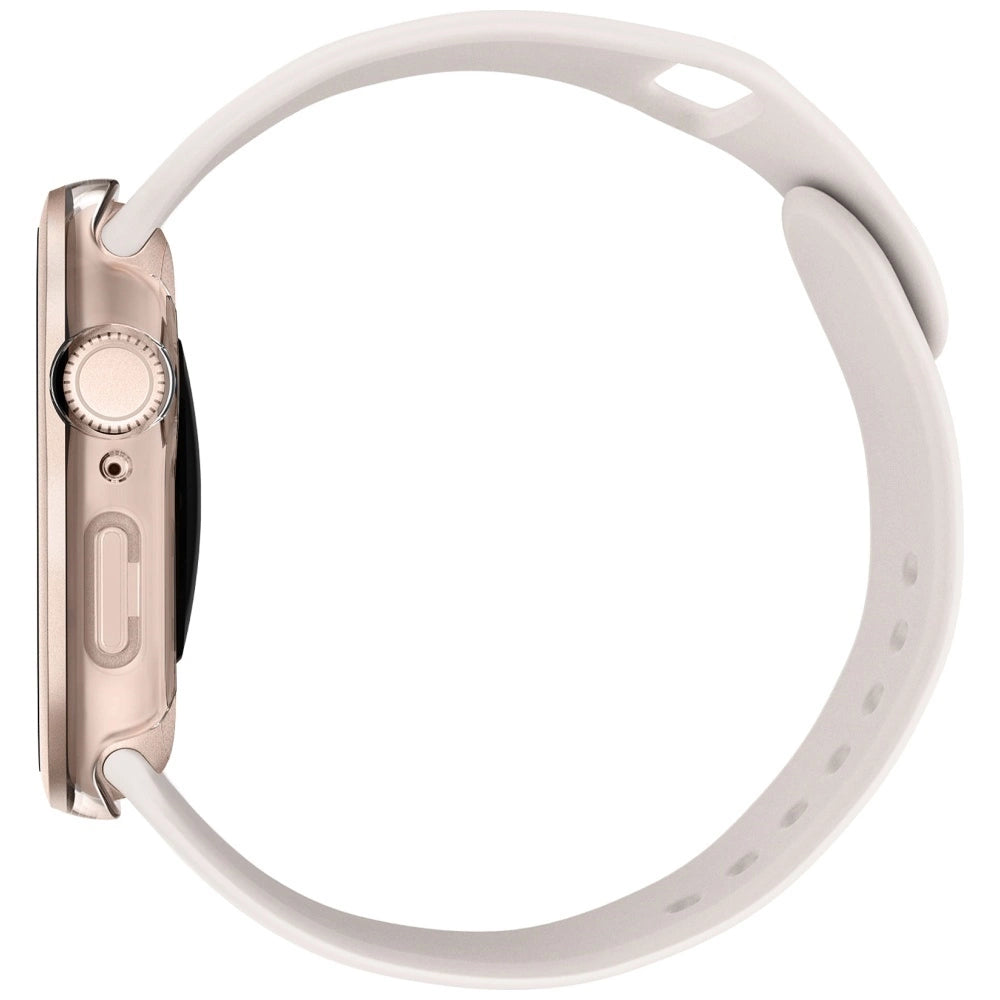Uniq Voute Tempered Glass Case for Apple Watch 10 46mm - Rose Gold_2