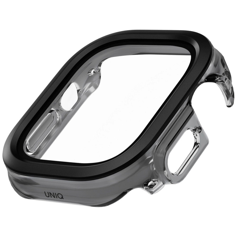 Uniq Voute Tempered Glass Case for Apple Watch Ultra 49mm - Black_2