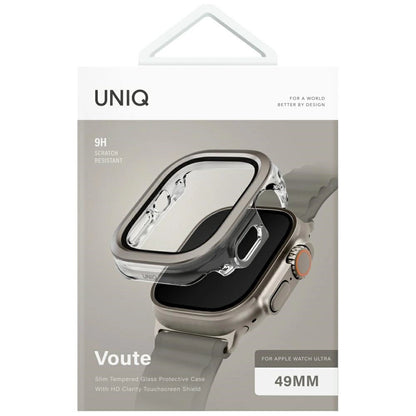 Uniq Voute case with tempered glass for Apple Watch Ultra 49 mm - silver_4