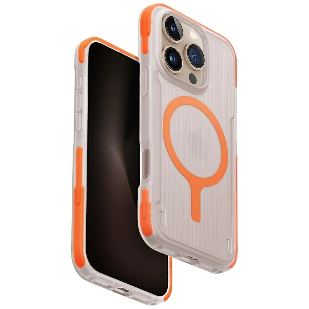 Uniq Combat Active Magclick Charging Case for iPhone 16 Pro - Orange_0