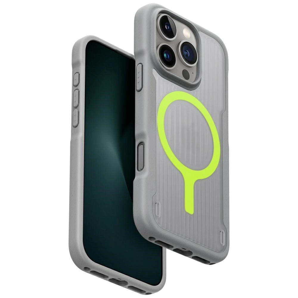 Uniq Combat Active Magclick Charging Case for iPhone 16 Pro - Gray_0