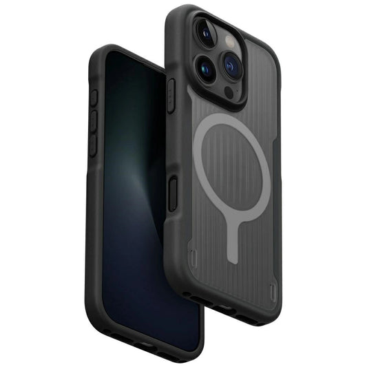 Uniq Combat Active Magclick Charging Case for iPhone 16 Pro Max - Black_0