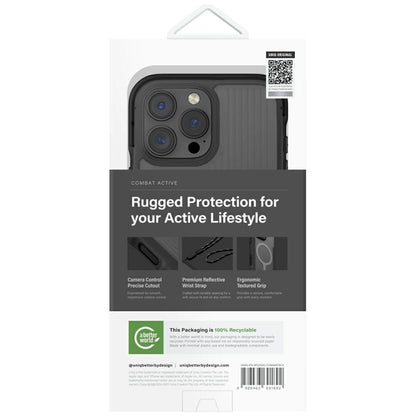 Uniq Combat Active Magclick Charging Case for iPhone 16 Pro Max - Black_5