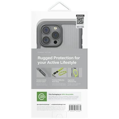 Uniq Combat Active Magclick Charging Case for iPhone 16 Pro Max - Gray_5