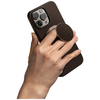 Uniq Keva Air Magclick Charging GripFit Case for iPhone 16 Pro Max - Brown_3
