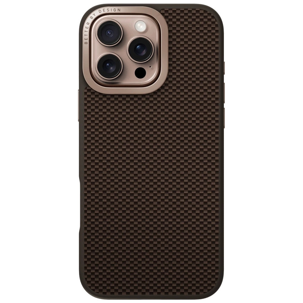 Uniq Keva Max Magclick Charging Camera Stand Case for iPhone 16 Pro - Brown_2