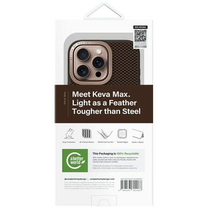 Uniq Keva Max Magclick Charging Camera Stand Case for iPhone 16 Pro - Brown_8
