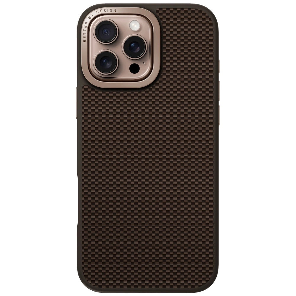 Uniq Keva Max Magclick Charging Camera Stand Case for iPhone 16 Pro Max - Brown_2