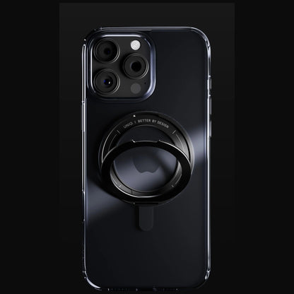 Uniq Swivix 360 Rotating Kickstand Case for iPhone 16 Pro - Black_3