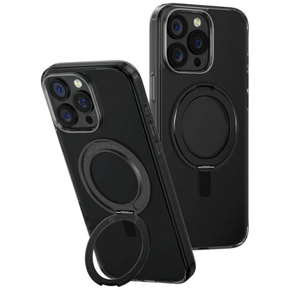 Uniq Swivix 360 Rotating Kickstand Case for iPhone 16 Pro Max - Black_0