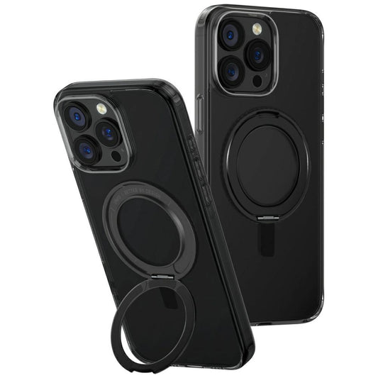 Uniq Swivix 360 Rotating Kickstand Case for iPhone 16 Pro Max - Black_0