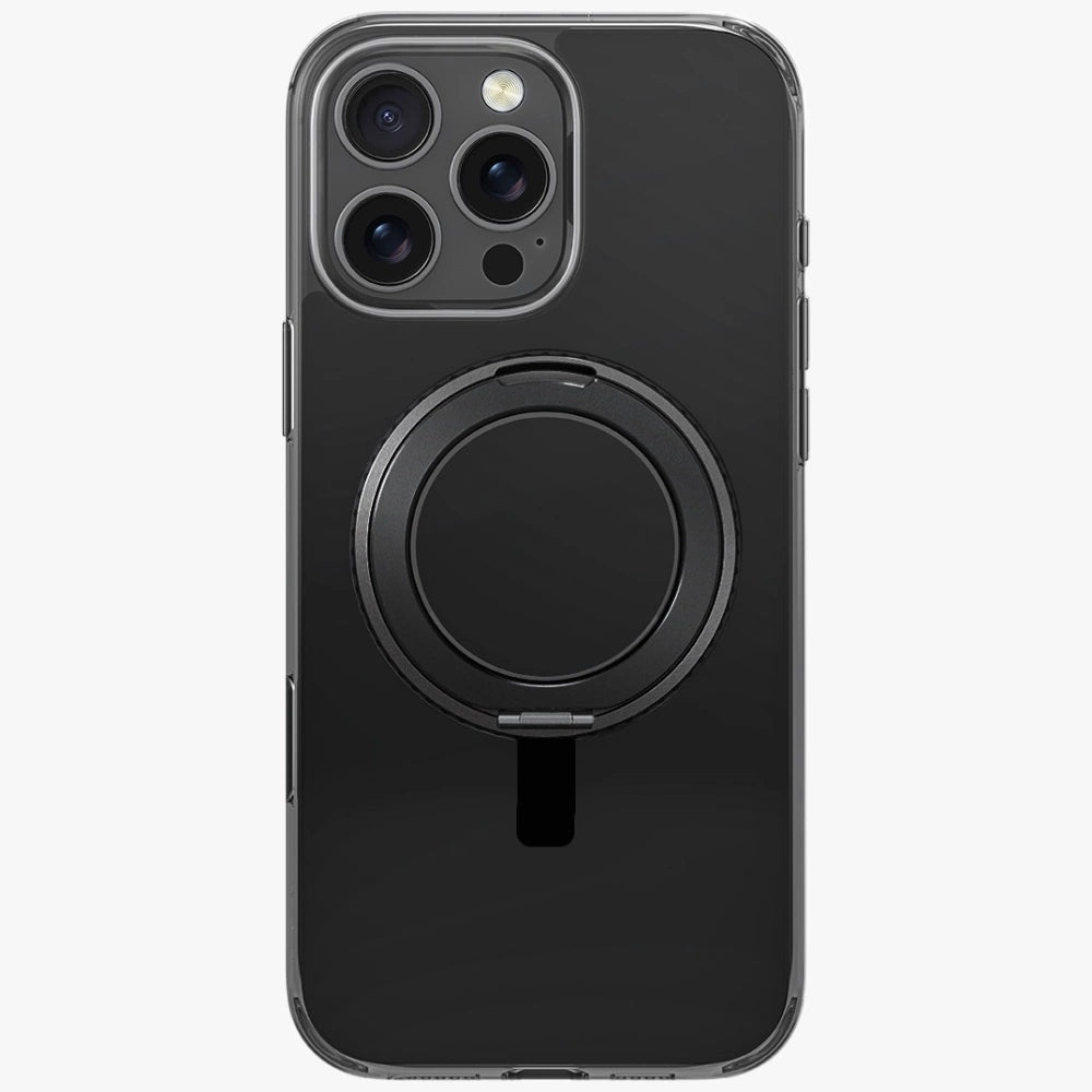 Uniq Swivix 360 Rotating Kickstand Case for iPhone 16 Pro Max - Black_1