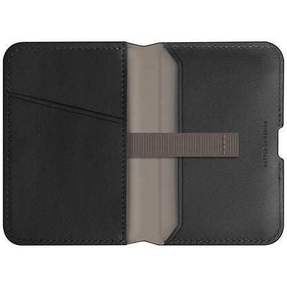 Uniq Lyden DS RFID Magnetic Wallet with Phone Stand - Black_1