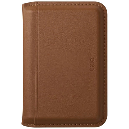 Uniq Lyden DS RFID Magnetic Wallet with Phone Stand - Brown_0