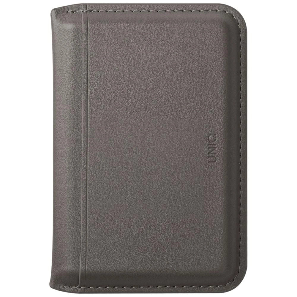 Uniq Lyden DS RFID Magnetic Wallet with Phone Stand - Gray_0